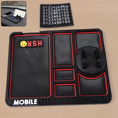 Anti-Slip Dashboard Mat with Phone Holder for Cars