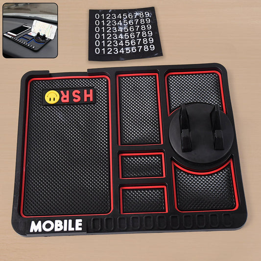 Anti-Slip Dashboard Mat with Phone Holder for Cars