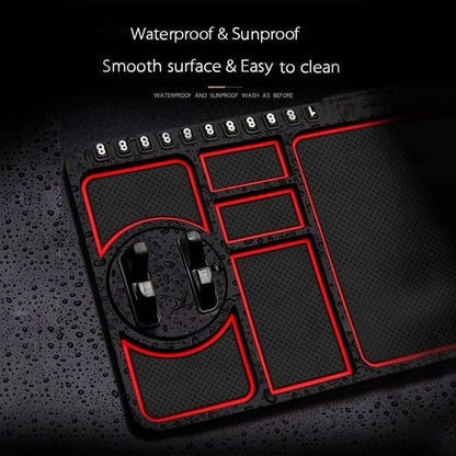 Anti-Slip Dashboard Mat with Phone Holder for Cars