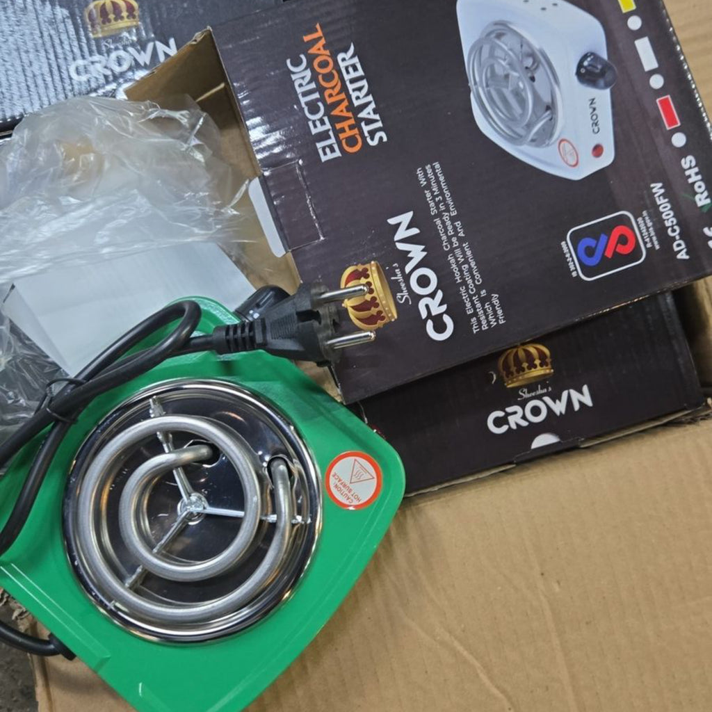 Portable Electric Charcoal Burner – Fast & Efficient Heating