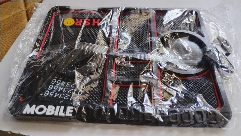 Anti-Slip Dashboard Mat with Phone Holder for Cars